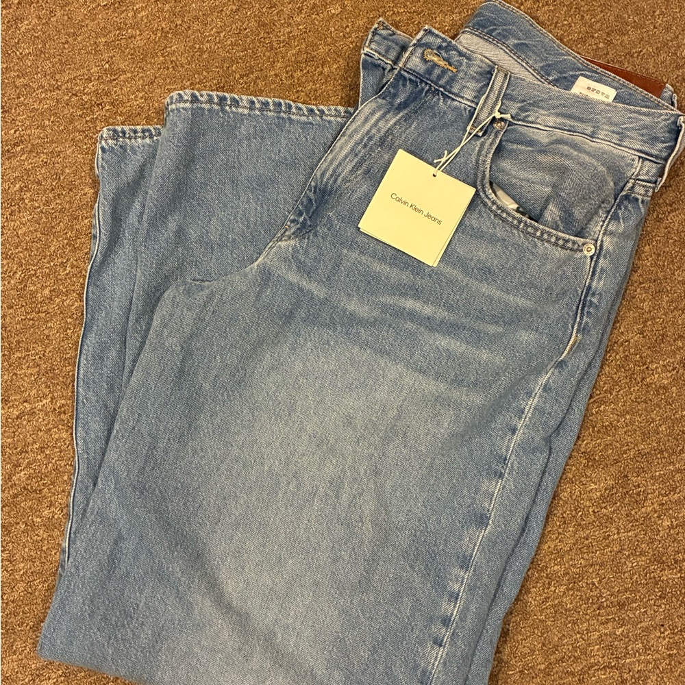 Calvin Klein Light Blue Women's Flare Jeans